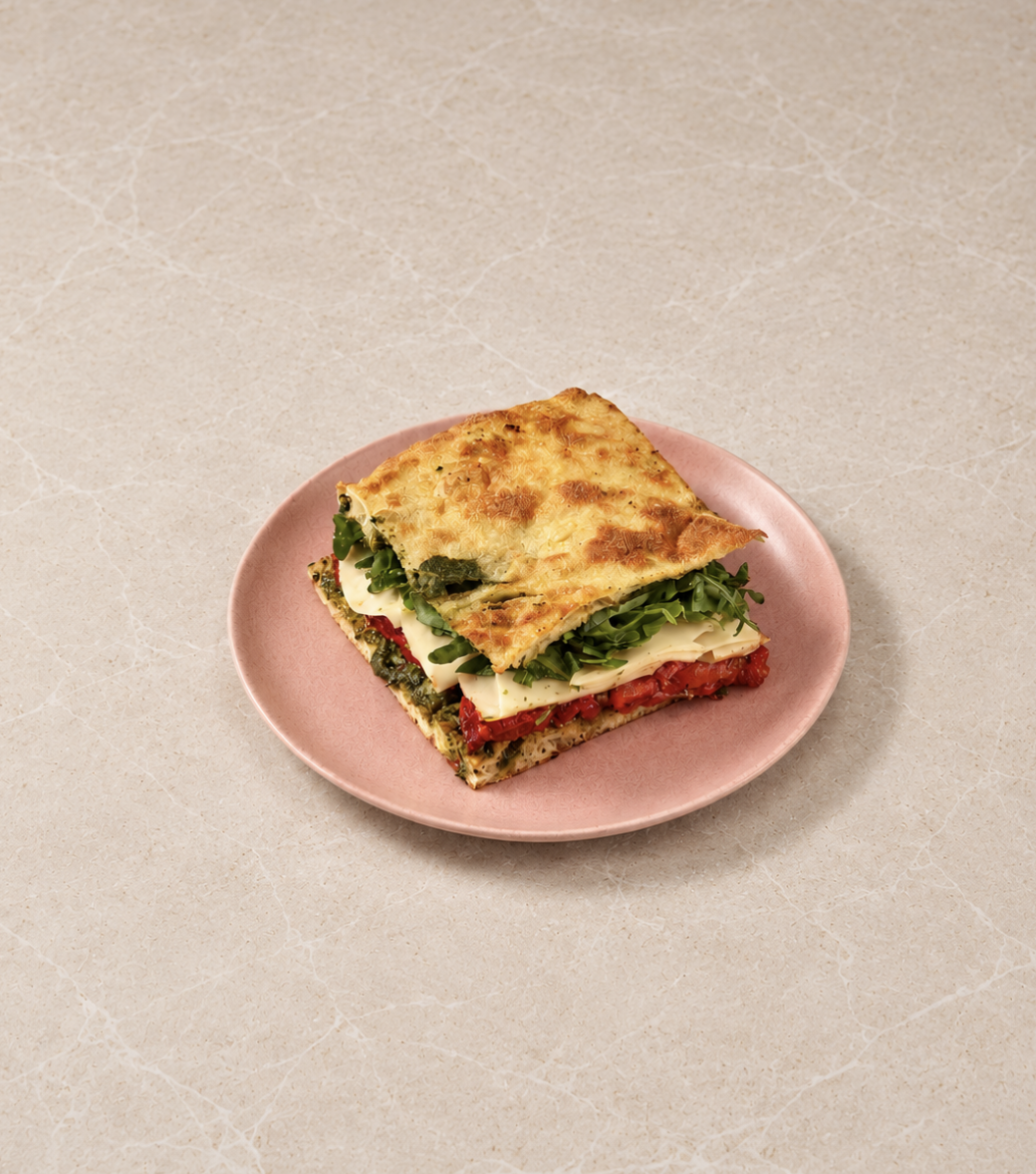 Pesto & Provolone Focaccia