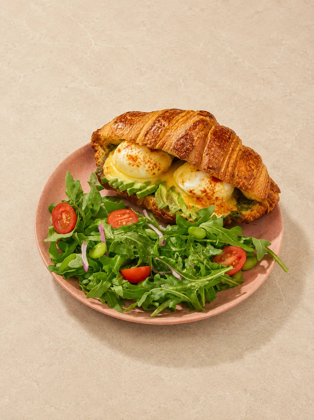 Croissant Benedict