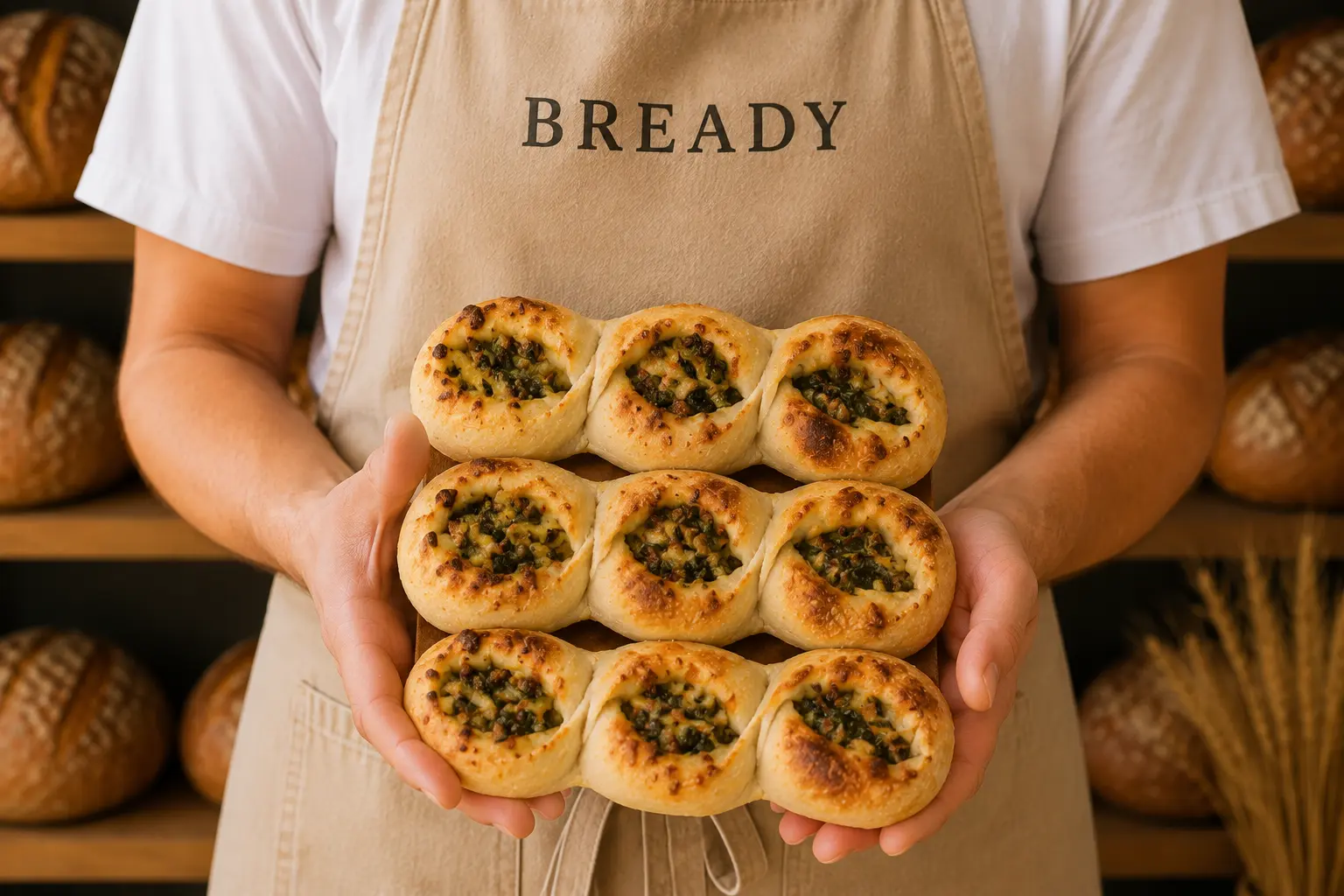 Spinach & Feta Focaccia