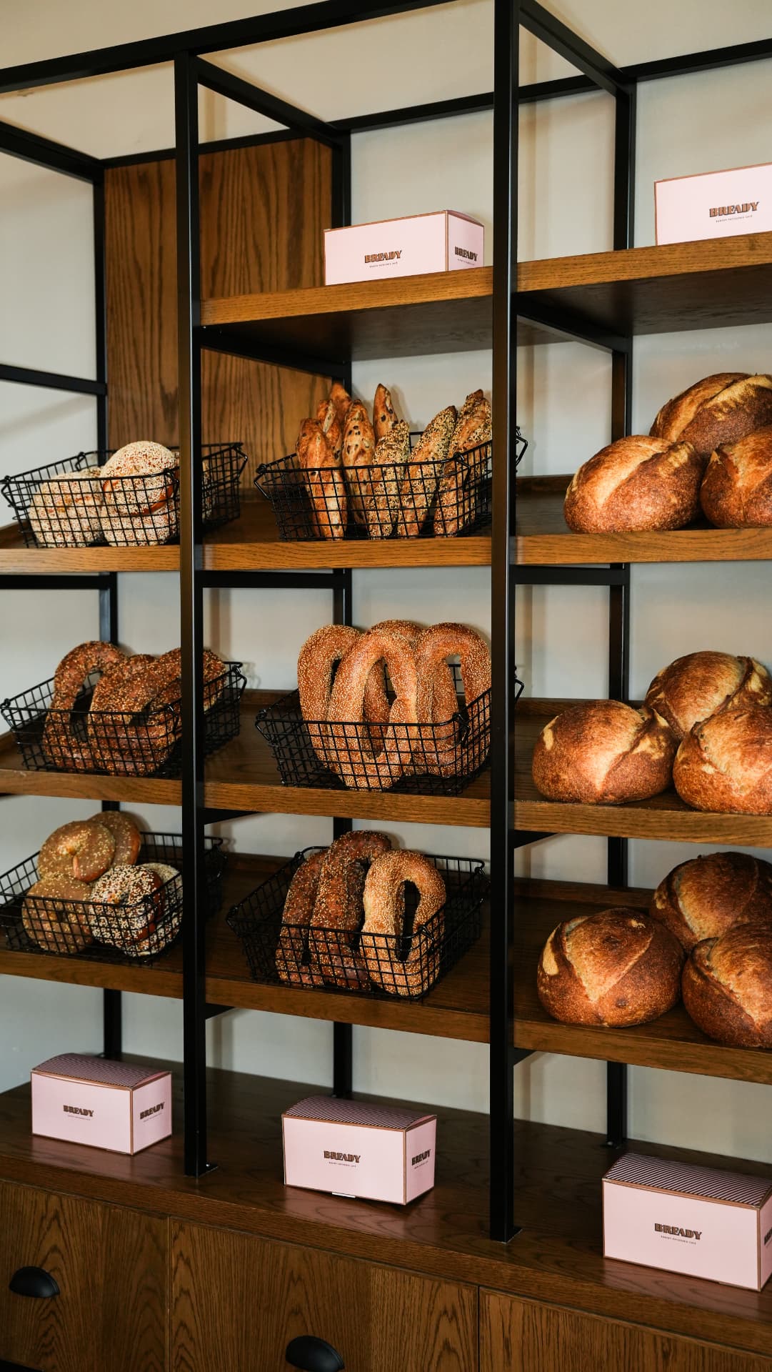 The bread wall at Bready
