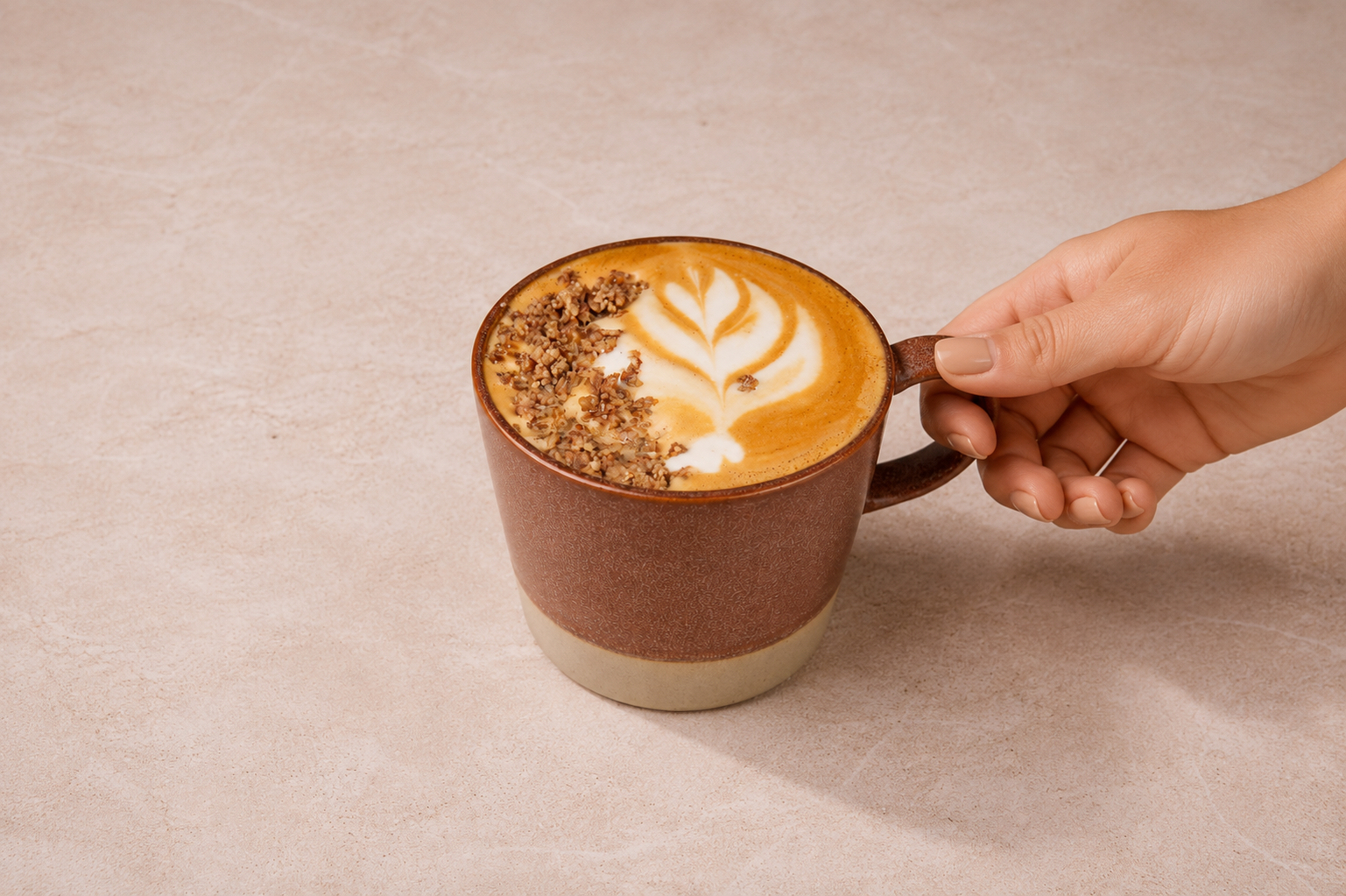 Caramel Pecan Latte