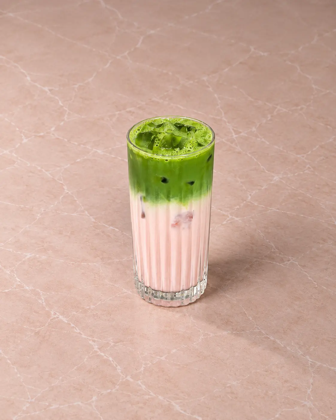 Iced Strawberry Matcha