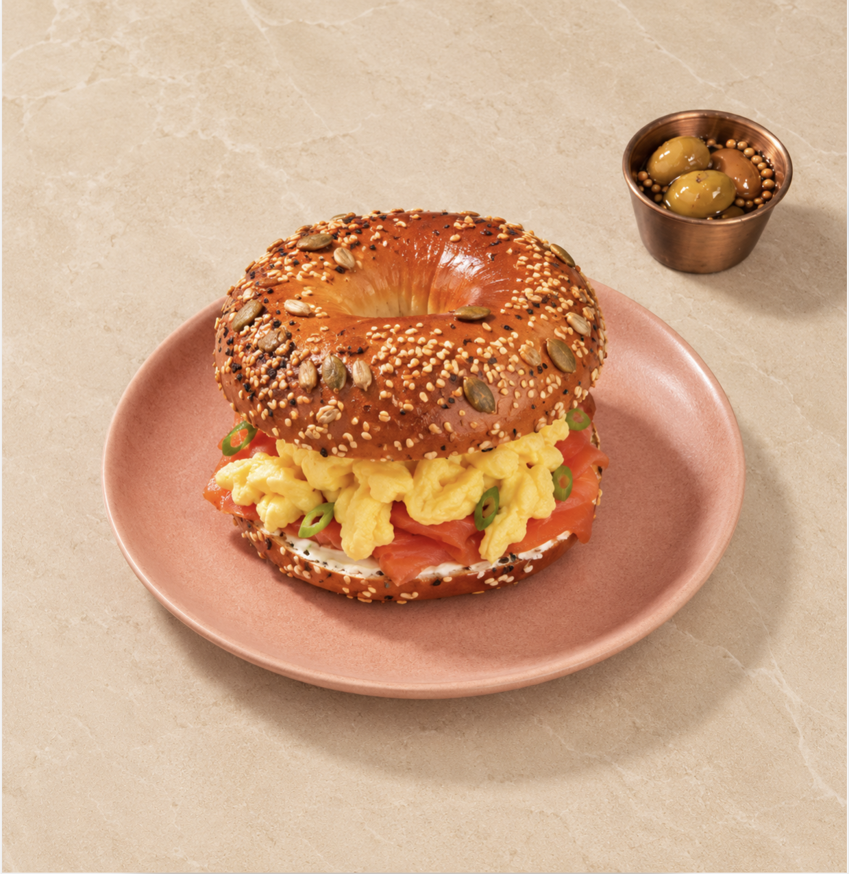 Scrambled Eggs & Smoked Salmon