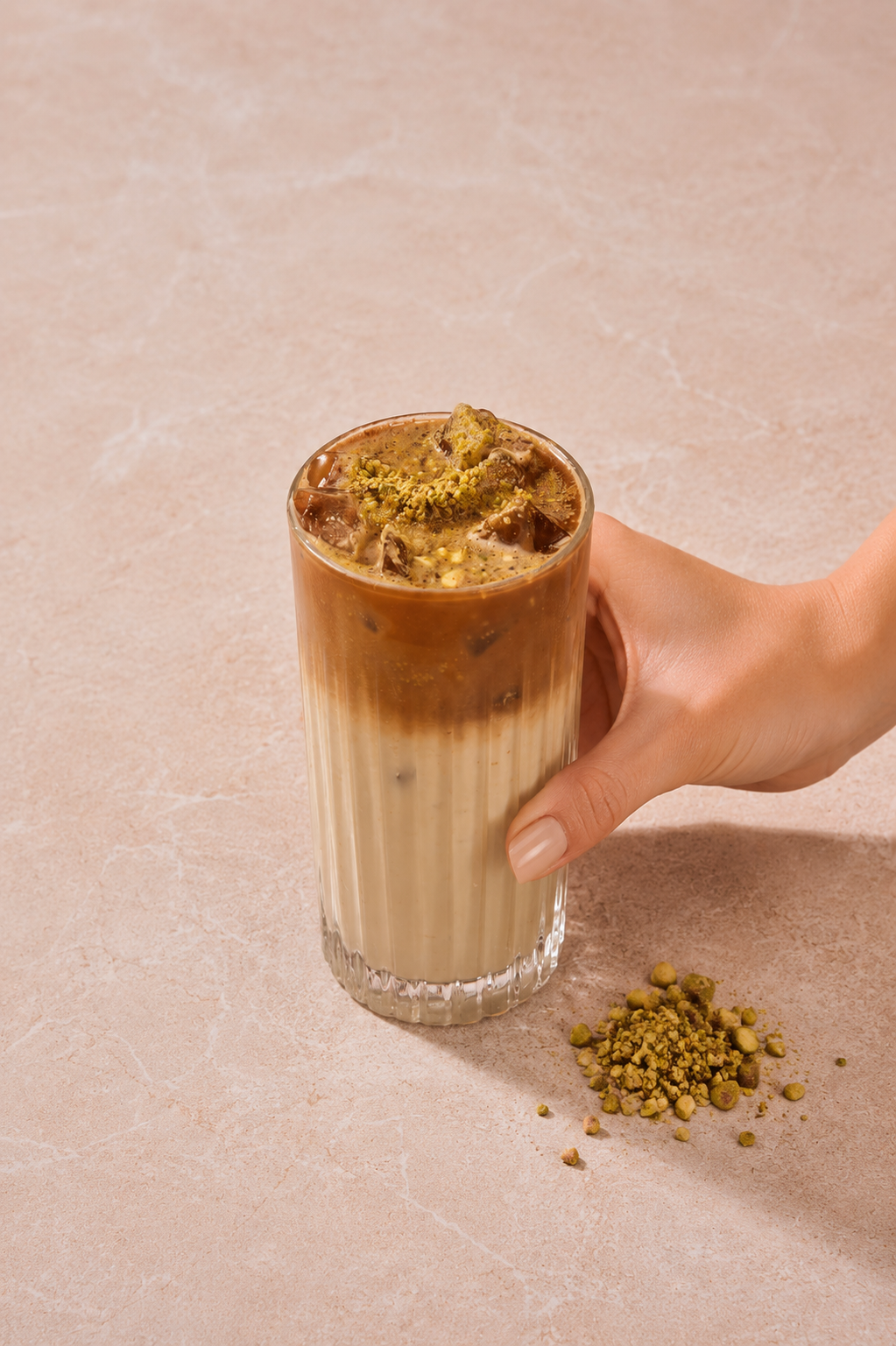Iced Pistachio Latte