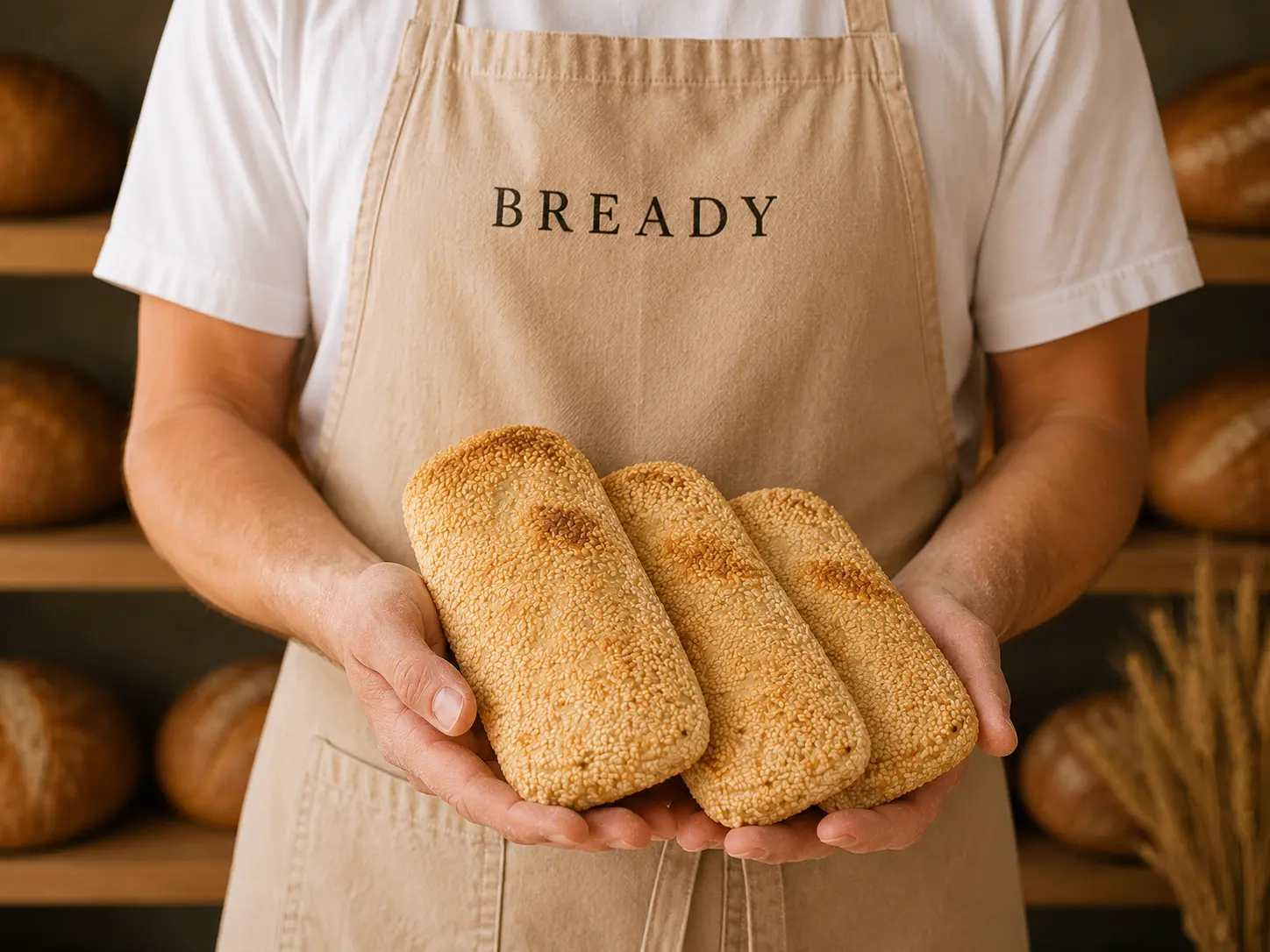 Sesame Focaccia